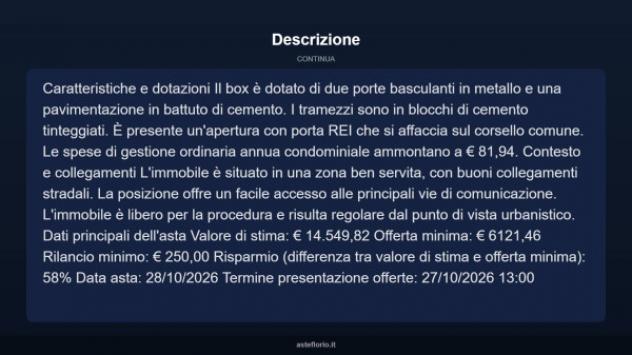 Immobile in asta di 17 m² in vendita a Cartoceto - Foto 4