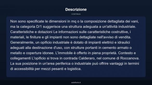 Immobile in asta di 3000 m² in vendita a Roccanova - Foto 3