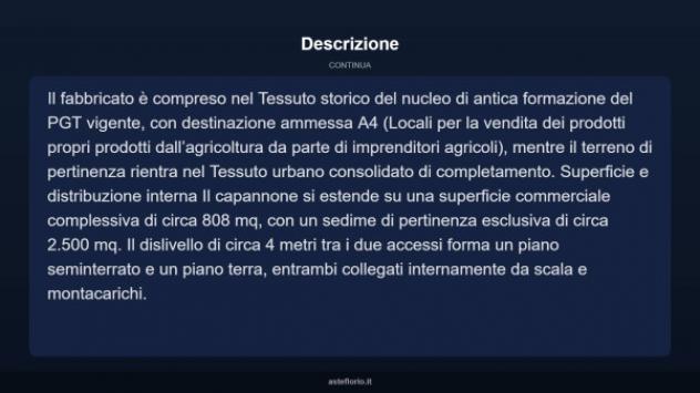 Immobile in asta di 808 m² in vendita a Rovescala - Foto 6
