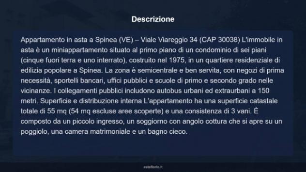 Immobile in asta di 55 m², box auto in vendita a Spinea - Foto 10