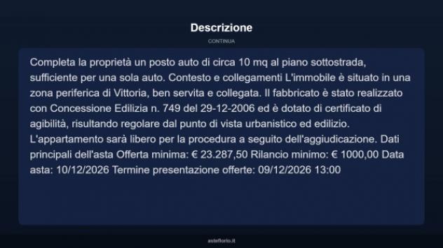 Immobile in asta di 80 m² in vendita a Vittoria - Foto 18