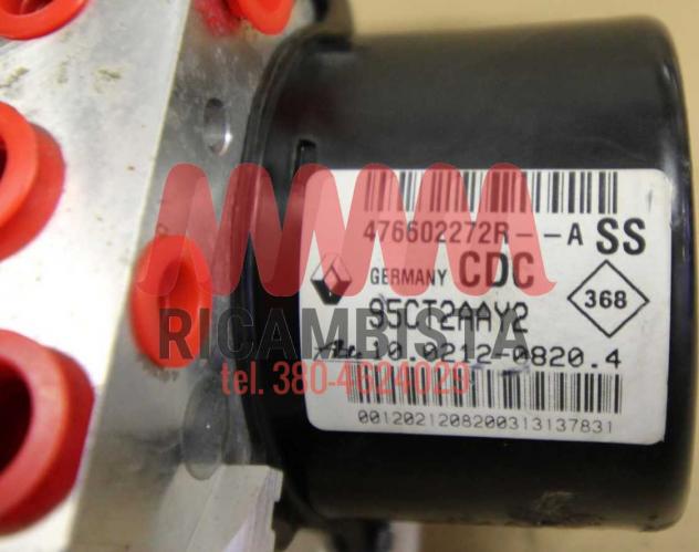 476602272R Renault Megane centralina gruppo pompa ABS
