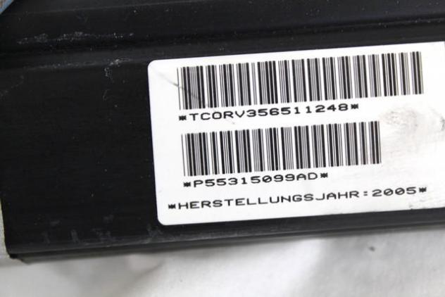 55315099AD AIRBAG LATERALE A TENDINA LATO SINISTRO JEEP CHEROKEE 2.8 D 6M 5P 4X4 120KW (2006) RICAMBIO USATO - Foto 4