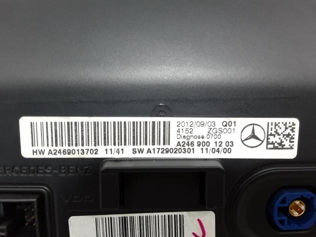 SCHERMO DISPLAY NAVIGATORE SOLO SCHERMO MERCEDES Classe B W246 2° Serie A2469001203 (12) - Foto 4