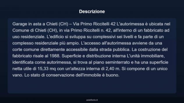 Immobile in asta di 15 m² in vendita a Chieti - Foto 4