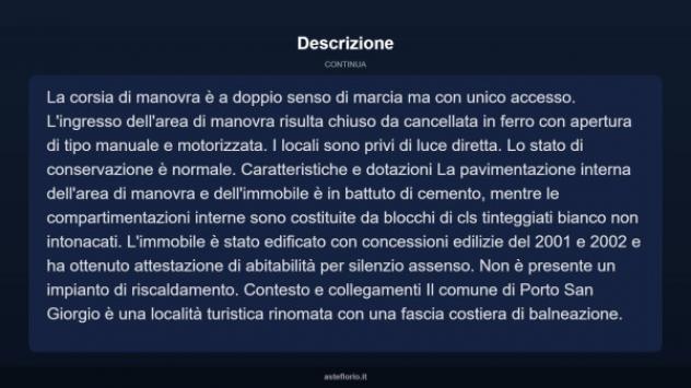 Immobile in asta di 21 m² in vendita a Porto San Giorgio - Foto 5