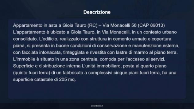 Immobile in asta di 205 m² in vendita a Gioia Tauro - Foto 14