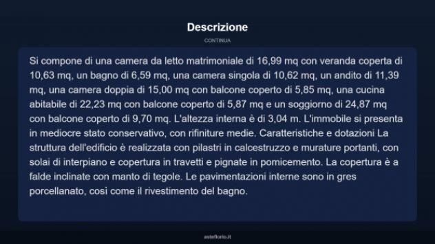 Immobile in asta di 134 m² con più di 5 locali in vendita a Lotzorai - Foto 4