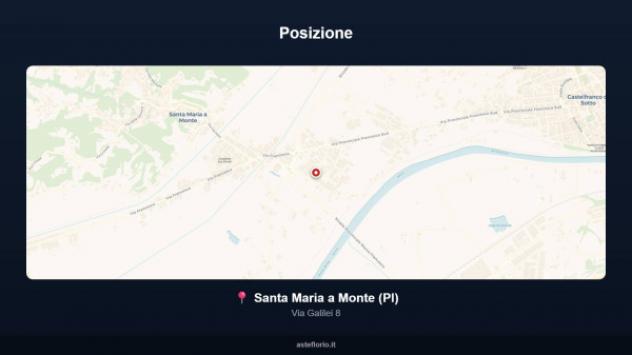Immobile in asta di 103 m² con più di 5 locali in vendita a Santa Maria a Monte - Foto 14