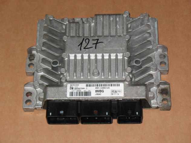 5WS40729HT ECU FOCUS S-MAX SID206 8MBG 5WS40729H-T 8M5112A650AJG 8M51-12A650-AJG