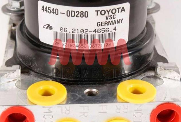 440500D810 Toyota Yaris 1.5 centralina ABS gruppo pompa ATE - Foto 2