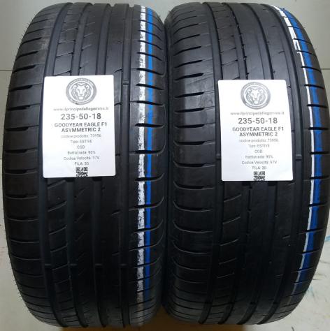 2 GOMME 235 50 18 GOODYEAR A73956