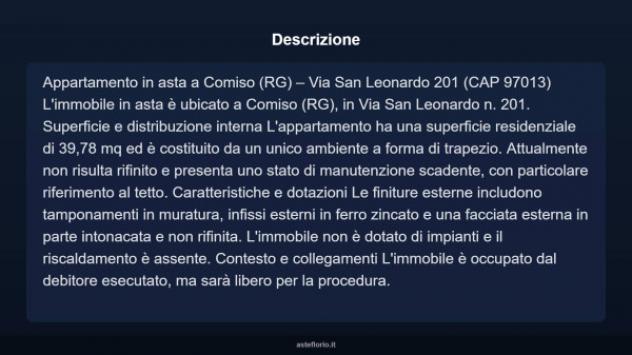 Immobile in asta di 39 m² in vendita a Comiso - Foto 17