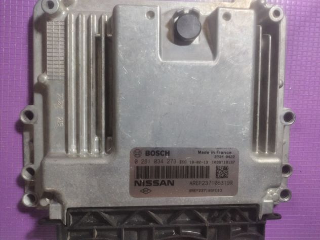 CENTRALINA MOTORE NISSAN Micra Serie 0281034273 Di Computer del motore ECU Niss