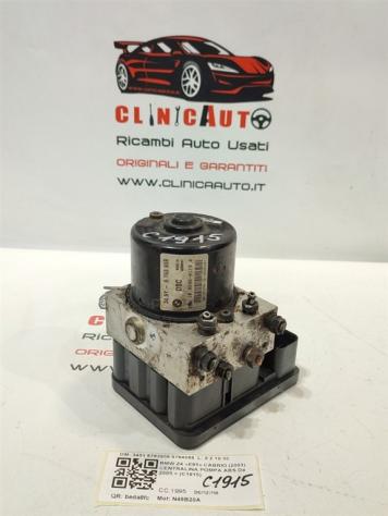 CENTRALINA ABS BMW Z4 E85/E86 3451 6763959 6764088 N46B20B benzina 1995 (0209)