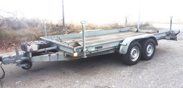 Rimorchio a pianale ribassato Thule ELLEBI F 042 TUP