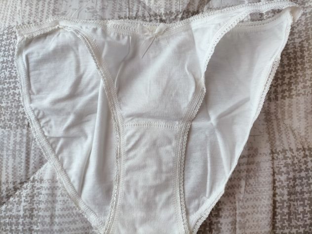 12 Mutande donna 2° bianche nere beige NUOVE - Foto 3