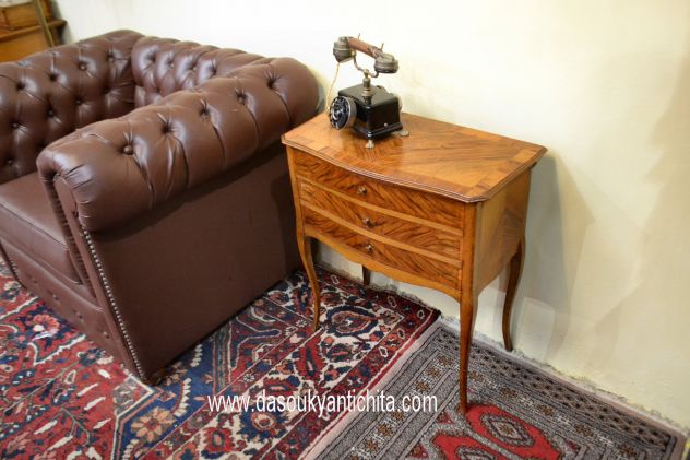 Comodino stile Luigi XV anni 50 - Foto 8