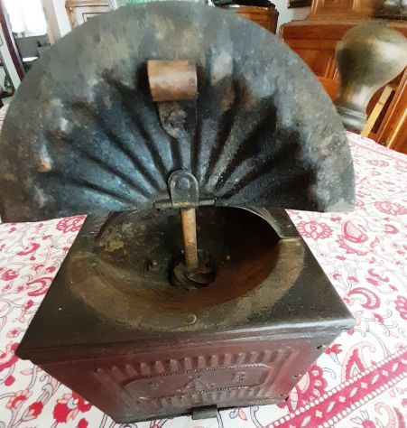 macina caffe in metallo vintage 12x10xh20 funzionante - Foto 3