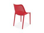 Sedie Grosseto Per Arredo Esterno cod 8030/x color rosso