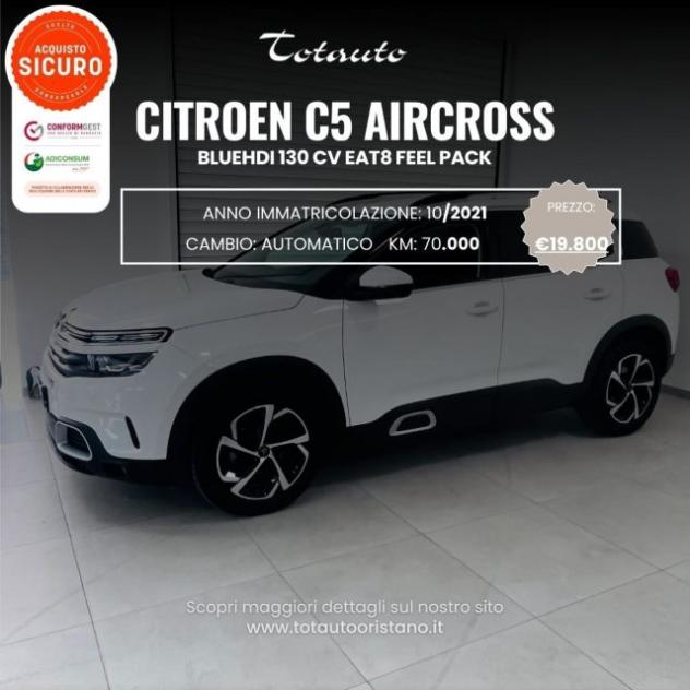 CITROEN C5 Aircross BlueHDi 130 S&S EAT8 Feel Pack rif. 23745889