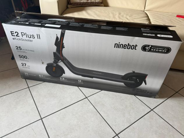 Monopattino Elettrico NINEBOT E2 Plus II - Foto 8