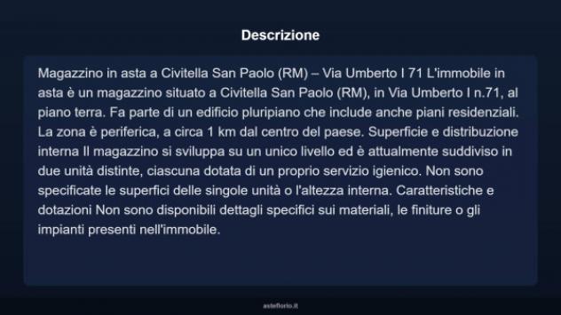 Immobile in asta di 134 m² in vendita a Civitella San Paolo - Foto 10