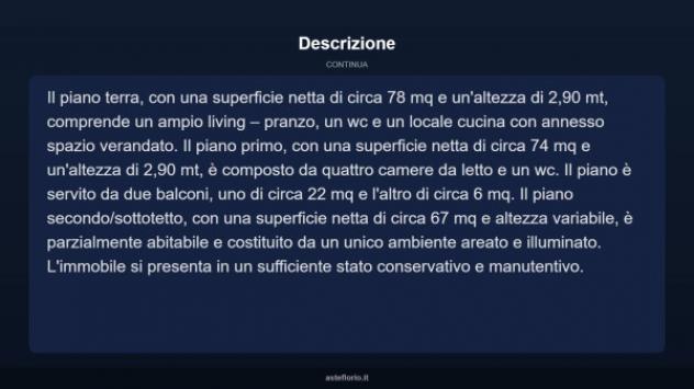 Immobile in asta di 222 m² con più di 5 locali in vendita a Forino - Foto 14