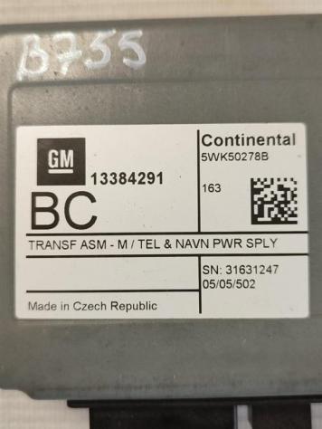 CENTRALINA MODULO DI CONTROLLO CHEVROLET Captiva 1° Serie 13384291 Z22D1 diesel 2231 (06) - Foto 2
