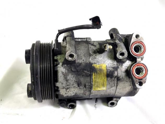 1439594 COMPRESSORE CLIMATIZZATORE CLIMA A/C FORD FOCUS SW 1.6 D 66KW 5M 5P (2007) RICAMBIO USATO - Foto 5
