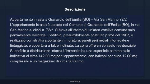 Immobile in asta di 142 m² con più di 5 locali in vendita a Granarolo dell'Emilia - Foto 5