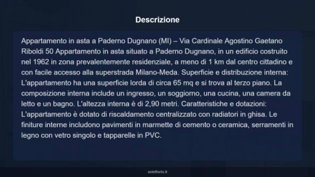 Immobile in asta di 65 m² in vendita a Paderno Dugnano - Foto 13