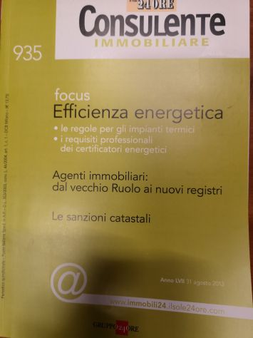 Dispensa il sole 24 ore IL CONSULENTE IMMOBILIARE