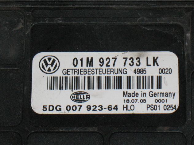01M927733LK ECU CENTRALINA GOLF IV 01M927733LK 5DG007923-64 5DG00792364 - Foto 2