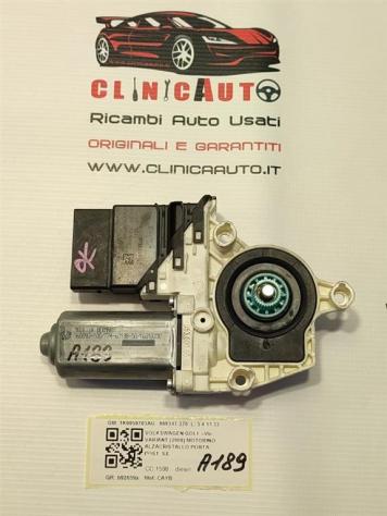 MOTORINO ALZAVETRO POSTERIORE SINISTRO VOLKSWAGEN Golf 6 VI Variant 1K0959703AG 998347-370 (0812) - Foto 3
