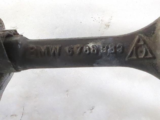 31126768989 BRACCIO OSCILLANTE ANTERIORE SINISTRO BMW SERIE 3 320XD E92 2.0 D 4X4 130KW 6M 2P (2009) RICAMBIO USATO - Foto 3
