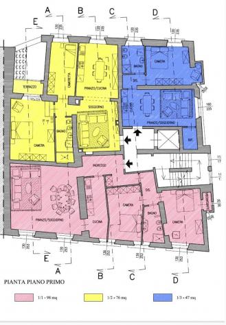 intera palazzina in vendita a Lucca in zona Centro Città