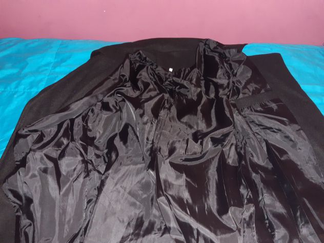 Cappotto classico nero Tg 48 (M) - NUOVO - Foto 2