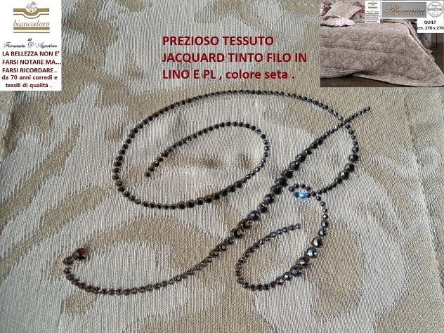 Quilt copriletto matrimoniale BLUMARINE  + 2 cuscini arredo - Foto 4