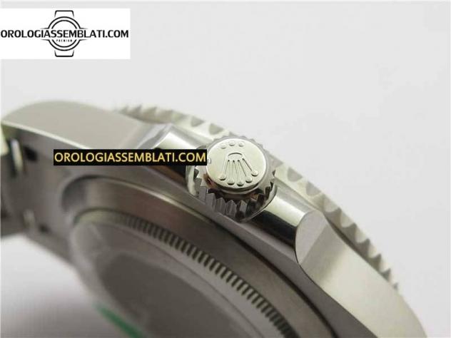 Rolex Replica SUBMARINER 116610 LV CERAMICA VERDE 904L 1:1 MIGLIOR EDIZIONE SU BRACCIALE SS 3135 V3 - Foto 12