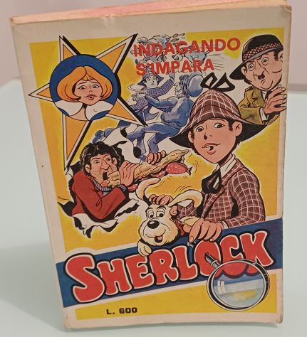 Sherlock, Indagando s'impara, n. 1 Edifumetto 1975.
