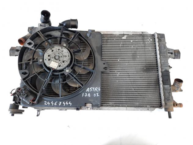 VENTOLA RADIATORE OPEL Astra H Berlina 2° serie 24467444 diesel 1.7 (07)