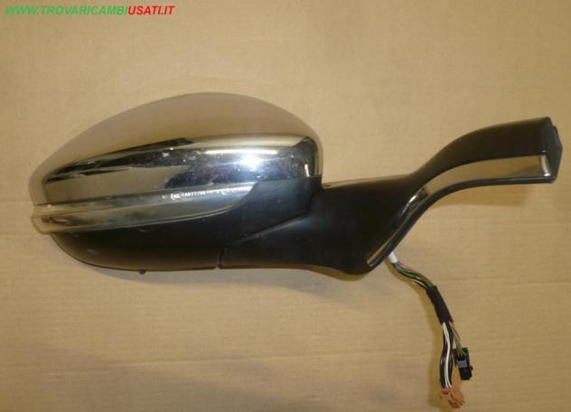 RETROVISORE EST.D.regolazione elettrica CROMATO SP.MARRONE 6 FILI SP.NERA 5 FILI  Vetri e Retrovisori  Cristalli  Retrovisori  Retrovisore PEUGEOT - 2