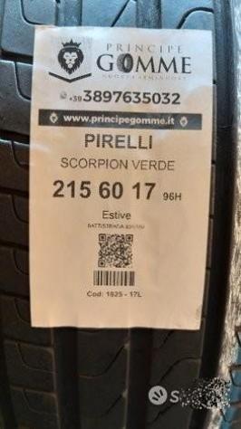2 gomme 215 60 17 PIRELLI A1825 - Foto 2