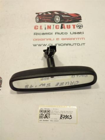 SPECCHIETTO RETROVISORE INTERNO CHEVROLET Cruze S. Wagon 13581081 Z20D1 (1214)