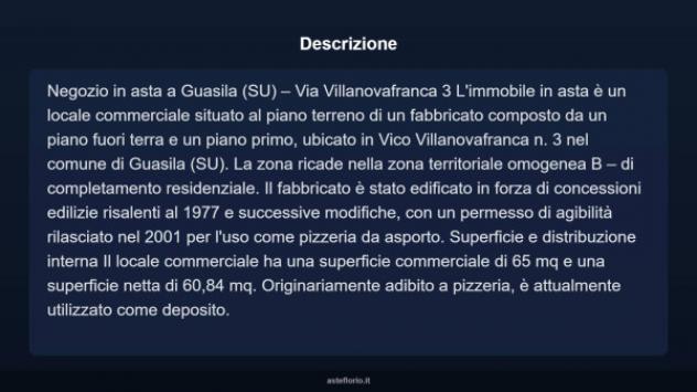 Immobile in asta di 65 m² in vendita a Guasila - Foto 4