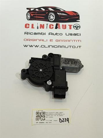 MOTORINO ALZAVETRO ANTERIORE SINISTRO FIAT Ducato 5° Serie 4HV (0614) - Foto 2