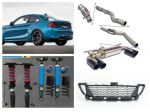 Bmw M2 paraurti cofano assetto regolabile silenziatore posteriore freni
