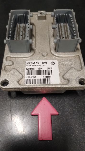 CENTRALINA MOTORE PANDA IWA 5NF.S5 51788361
