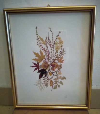 Quadro con fiori secchi - Foto 2